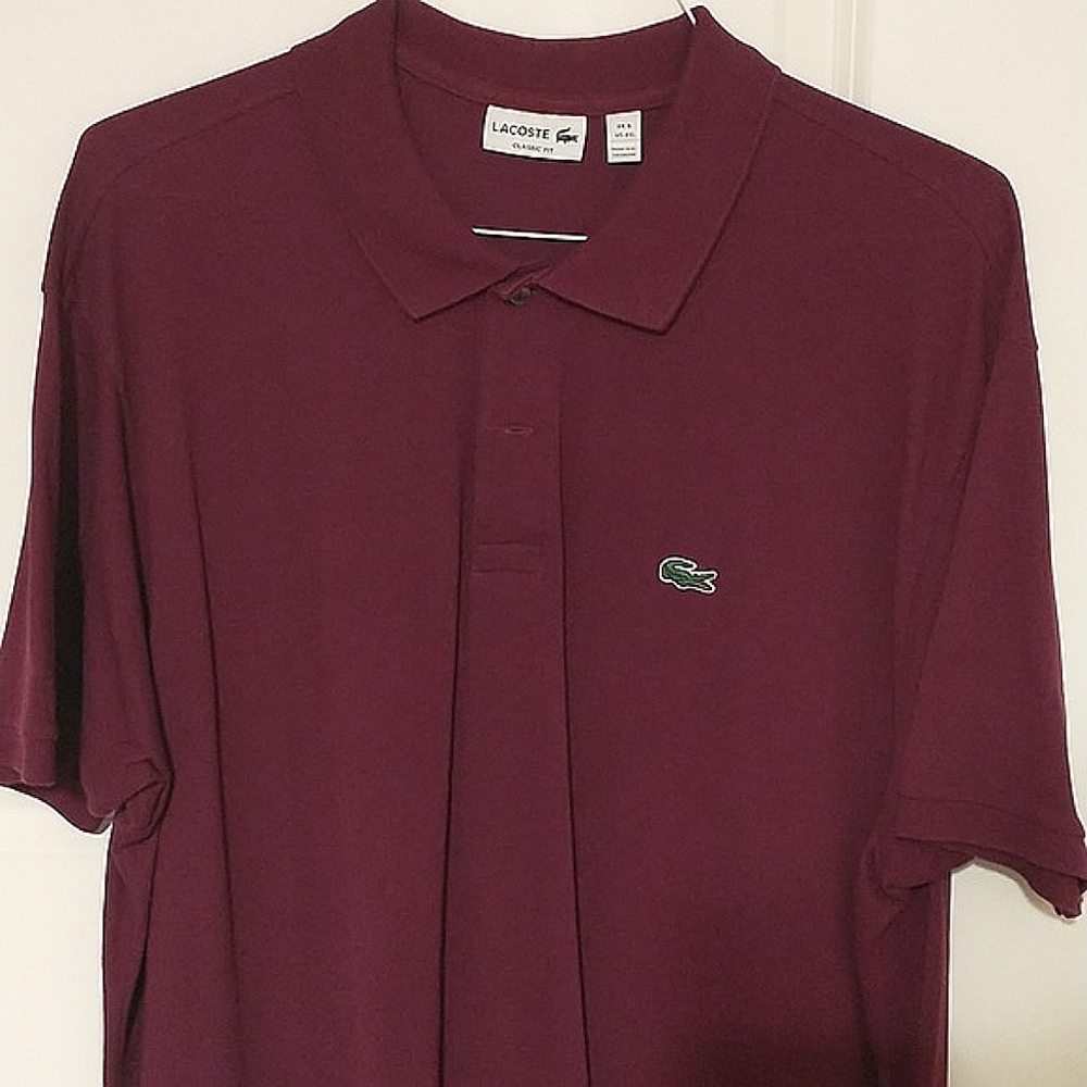 Lacoste mens Classic Fit Polo